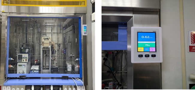Fume Hood 공기 조화 제어 시스템 설치